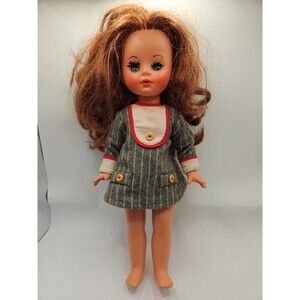 Vintage Furga Italy Fashion Doll Brunette 14 Inch